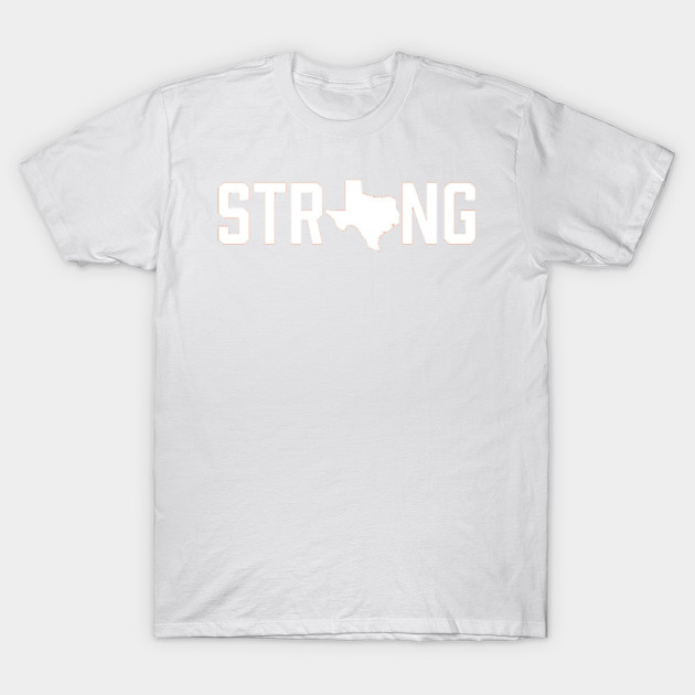 Texas State Strong Longhorns Burnt T-Shirt-TOZ